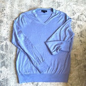 Banana Republic blue men’s sweater, luxury blend size Large